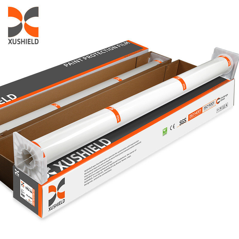 XUSHIELD 8.5 মিলি উচ্চ চকচকে হাইড্রোফোবিসিটি উচ্চ মানের অ্যান্টি স্ক্র্যাচ তাপ মেরামত পরিষ্কার টিপিইউ গাড়ি পেইন্ট সুরক্ষা ফিল্ম