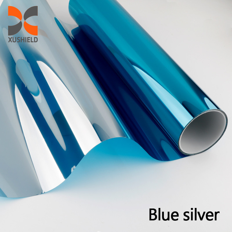 রঙিন ফিল্ম SLGR15 VLT15% তাপ নিরোধক সূর্য নিয়ন্ত্রণ স্থাপত্য স্টিকার বিল্ডিং উইন্ডো গ্লাস রঙিন ফিল্ম গোপনীয়তা