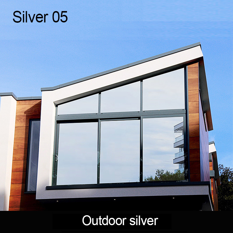 রঙিন ফিল্ম SLGR15 VLT15% তাপ নিরোধক সূর্য নিয়ন্ত্রণ স্থাপত্য স্টিকার বিল্ডিং উইন্ডো গ্লাস রঙিন ফিল্ম গোপনীয়তা