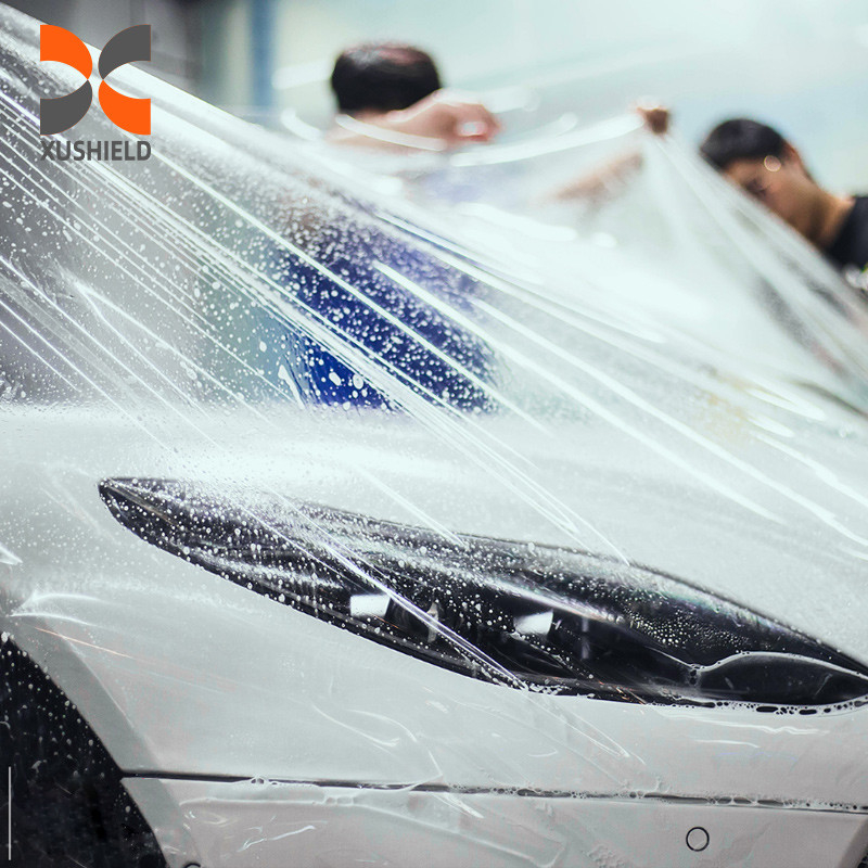 XUSHIELD 1.52*15m 10 মিলি ক্লিয়ার টিপিইউ পিপিএফ কার বডি পেইন্ট প্রোটেকশন ভিনাইল ফিল্ম গাড়ির পৃষ্ঠের সুরক্ষার জন্য