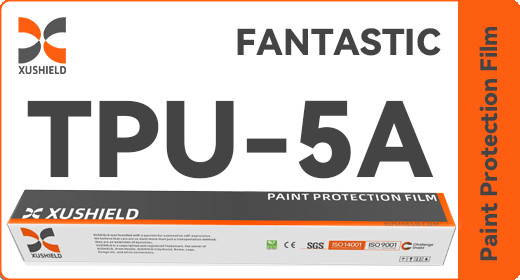 XUSHIELD 10 বছর ওয়ারেন্টি পিপিএফ ফিল্ম 7.5 মিল 8.5 মিল অ্যান্টি স্ক্র্যাচ তাপ মেরামত পরিষ্কার ন্যানো সিরামিক পেইন্ট সুরক্ষা ফিল্ম টিপিইউ