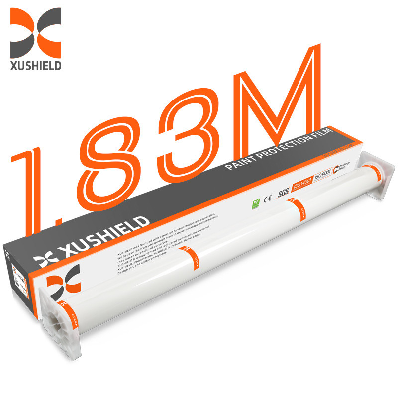 আকার 1.83*15m 71in*50ft স্বয়ং নিরাময় স্বচ্ছ স্টিক পিপিএফ ফিল্ম গাড়ি পেইন্ট সুরক্ষা ফিল্ম টিপিইউ গাড়ি সুরক্ষা