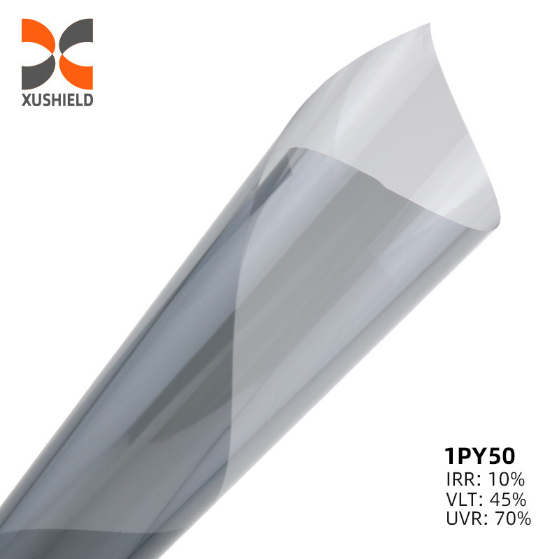 1.52*30m UV PROOf কার সিকিউরিটি 1ply কার্বন রোল অটোমোটিভ গ্লাস উইন্ডো সোলার টিন্ট ফিল্ম